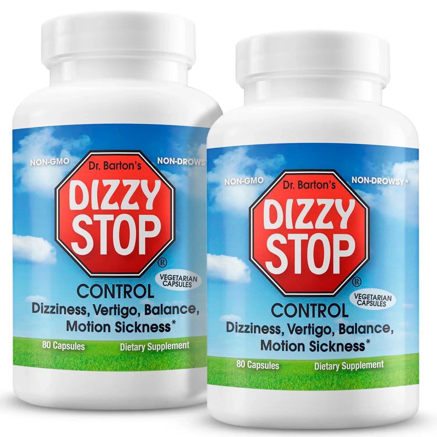 Dizzy Stop 2 Bottle Pack - Dr. Bartons