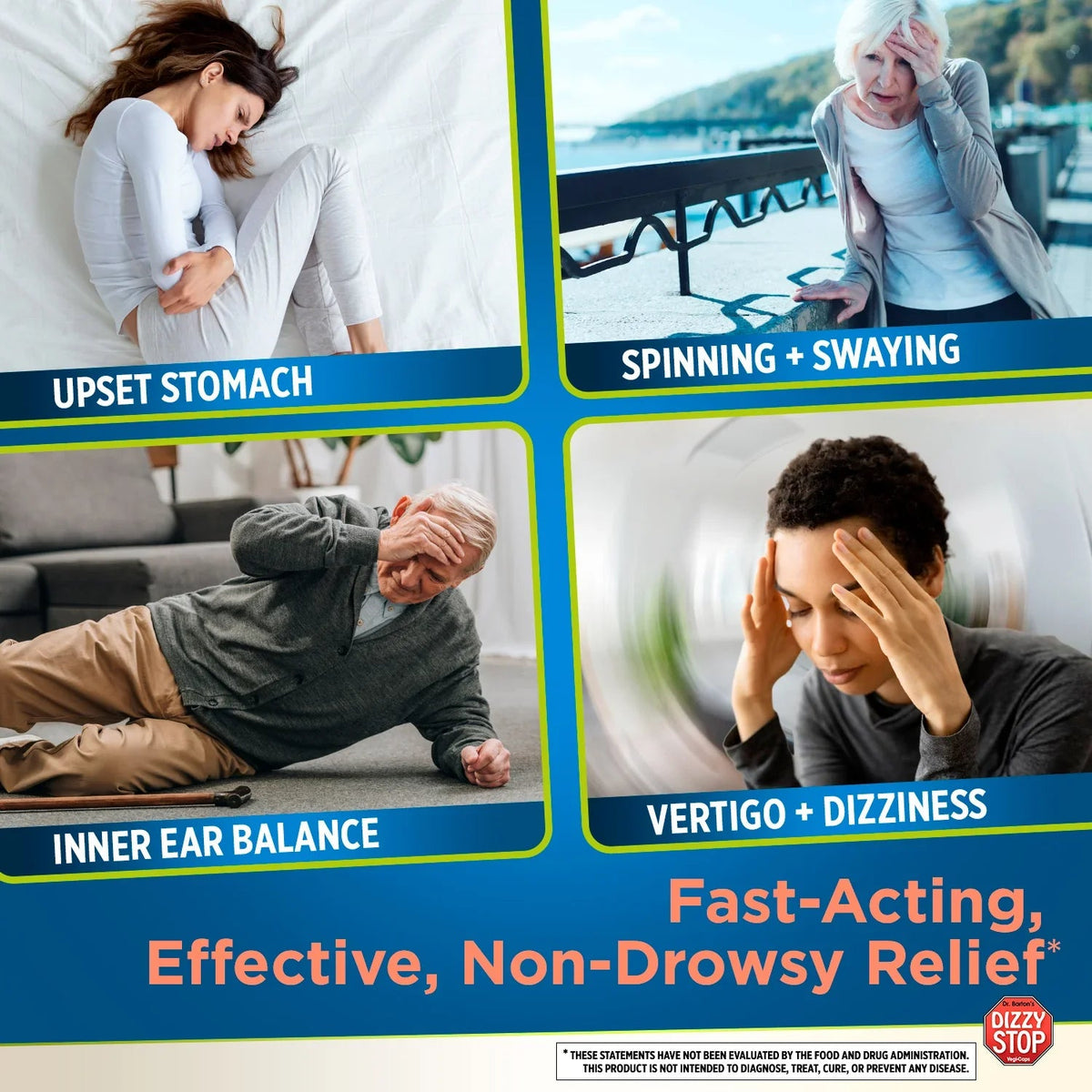 Dizzy Stop – Non-Drowsy Vertigo & Dizziness Balance Support – Dr. Bartons