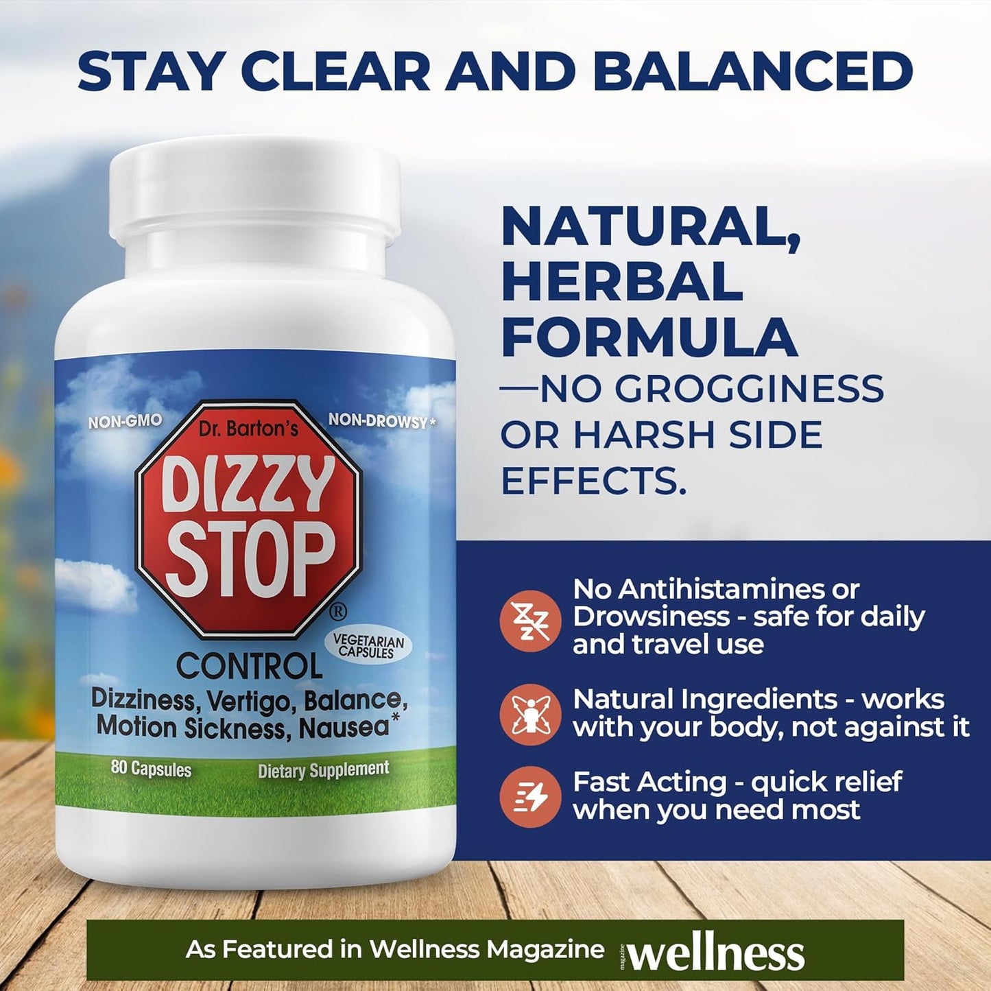 Dizzy Stop - Dr. Bartons