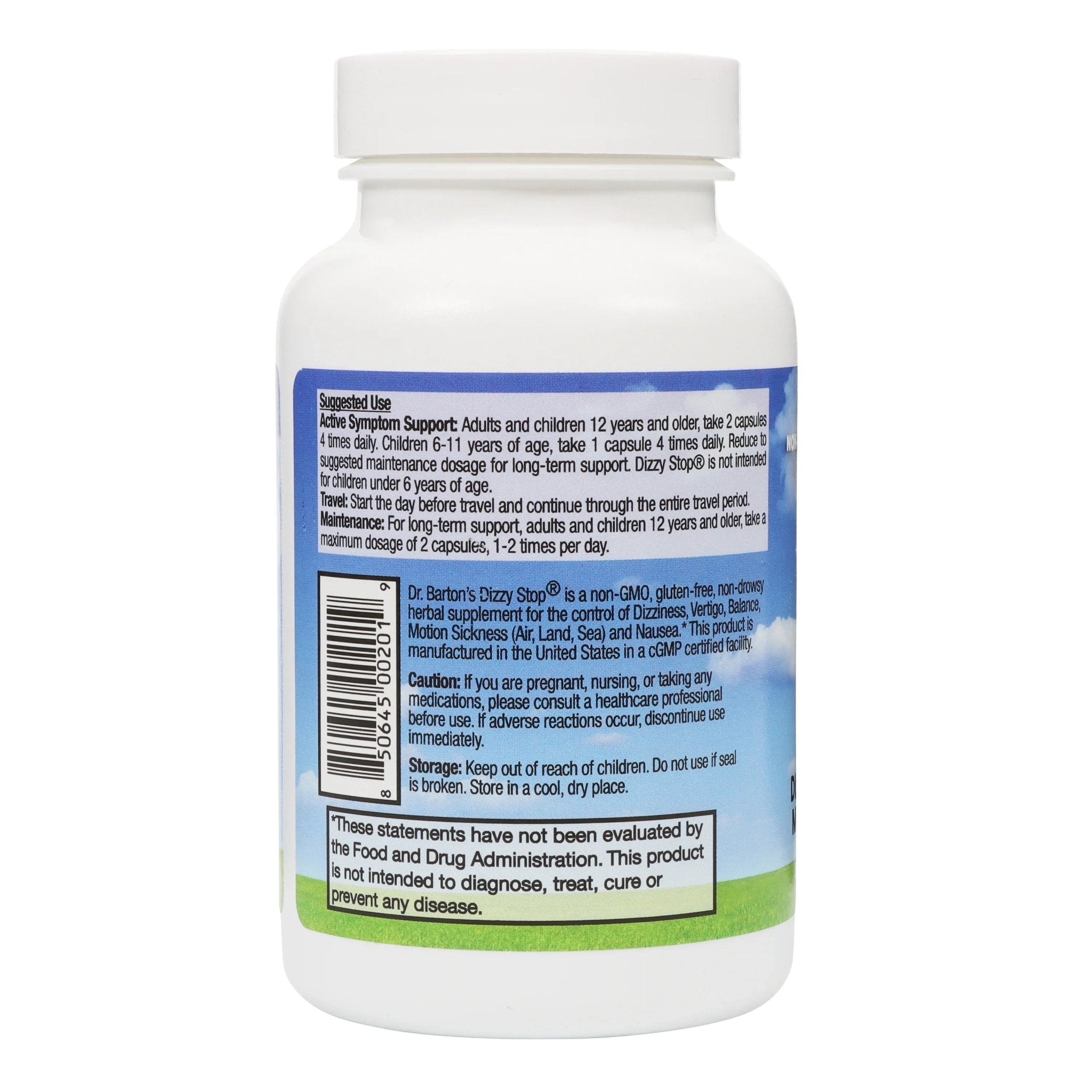 Dizzy Stop - Dr. Bartons