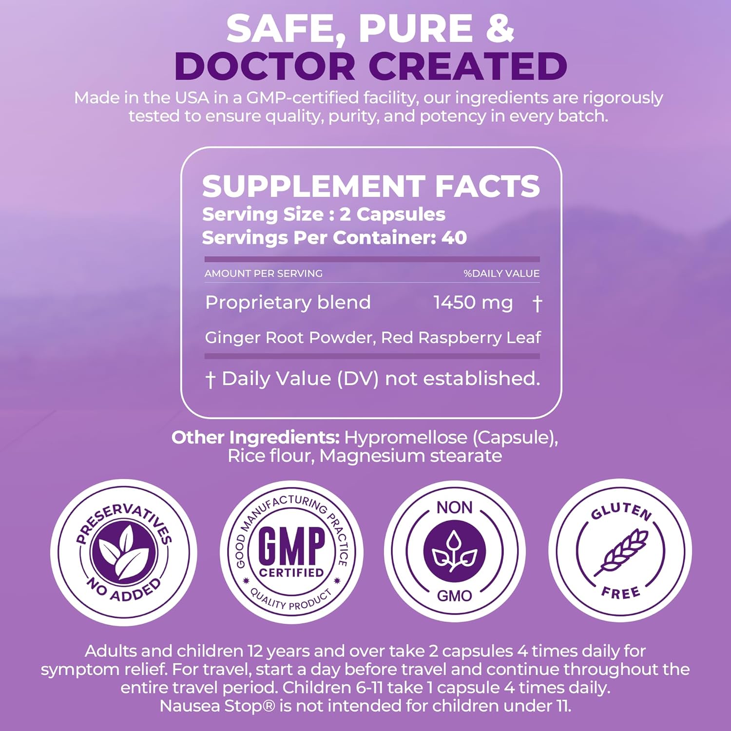 Nausea Stop - Dr. Bartons