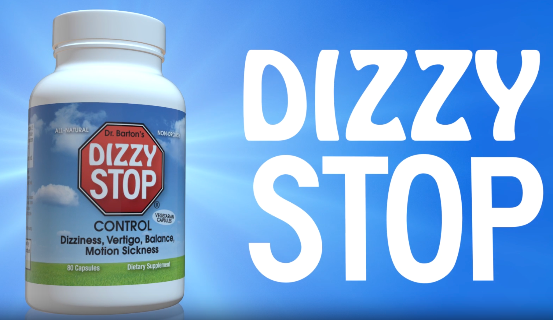 Dizzy Stop Product Commercial